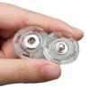 Leadigol Transparent Snap Button 40 pcs Concealed Fastener Invisible Snap