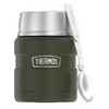 Thermos Stainless King Vacuum Insulated Food Jar - Matte Army Green 470mL