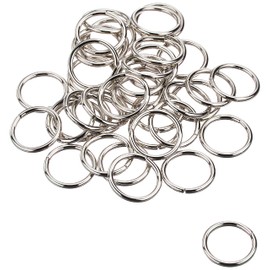 Ichinen Access Family Tool 56530 Round Can (Wire Diameter 0.08 inch (2 mm), Inner Diameter 0.6 inch (15 mm), Silver, Pack of 40