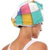 Color Square - Toalla de microfibra para el cabello rizado,