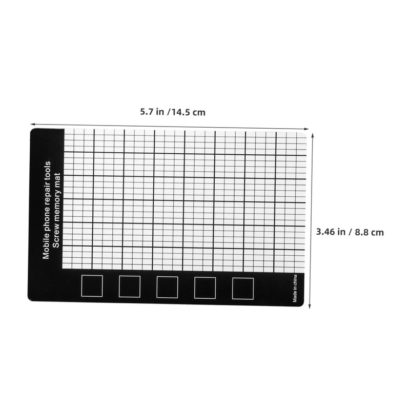 Operitacx 3pcs Magnetic Repair Pad for Electronics Flexible Magnetic Mat