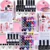 Acrylic Nail Kit for Beginners: Professional Acrylic Powder Set with