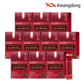 10 boxes of Guangdong Ssanghwa Jinyeok (25g, 20 packets, 10 boxes) Total 200 packets / 광동 쌍화진액 10박스(25g20포10박스) 총 200포