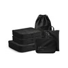 EACHY 6 Set Compression Packing Cubes for Travel & Carry-On,