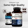 Pregnenolone 100mg, 200 Capsules | 99%+ Purity, Micronized Grade for