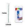 Hamiggaa 35 PCS Colorful Flexible Soft Bendable Pencil with Eraser,
