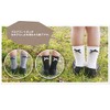 cocobambi 3 Pairs Kids Socks Crew Length with Ribbon 5.9