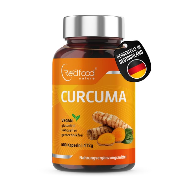 Turmeric Extract – XXL Tin with 500 Capsules – Greatly