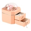 Forever Flower Double Drawer Octangle Gift Jewelry Packaging Storage Jewelry
