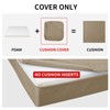 Easy-Going Patio Furniture Non-Slip Cushion Covers Outdoor Seat Cushion Waterproof