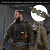Qavctw 2x 1'' Buckle Quick Side Release Buckle for Tactical