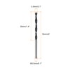 sourcing map 5pcs Brad Point Drill Bits 3.5mm(9/64") Dia Straight