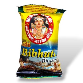 Kashi Vibhuti Bhasma Holy Powder for Shiv Pooja, Religious Tilak Tika, 70 Grams