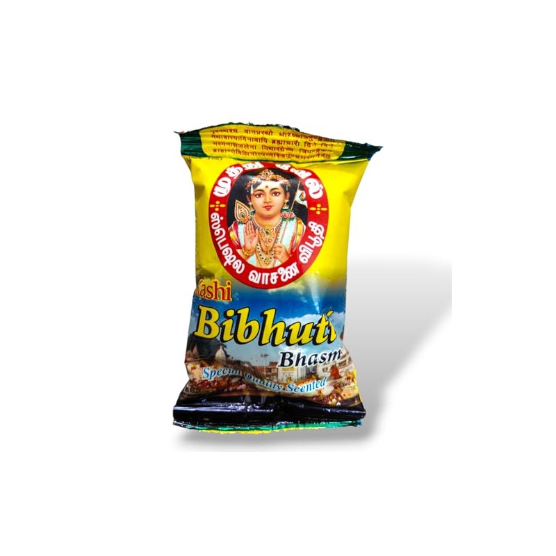 Kashi Vibhuti Bhasma Holy Powder for Shiv Pooja, Religious Tilak