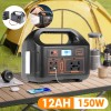 KEPEAK Portable 150W Power Station Solar Generator Backup Power LED