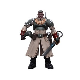 Warhammer 40K: Astra Militarum Cadian Command Squad Commander with Power Sword 1:18 Scale Figure