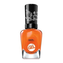 Miracle Gel(TM), Keith Haring Colour Instinct, Long Lasting, Gel-Like Formula, No UV Lamp Needed, Orange  Polish - Color: SUN-SHOWER, Size: 0.5 Fl Oz (Pack of 1)