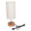 Touch Control Table Lamp Metal and Cloth USB Charging Three