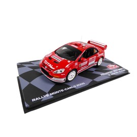 OPO 10 - Rally car 1/43 compatible with Peugeot 307 Monte Carlo 2005 Märtin Park - BR49