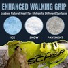 SkiSkootys Ski Boot Bottom Protector with Claws & Foldable Design