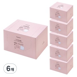 Vitahalo 13 Moist Slim Cotton Pads, 400 sheets, 6 pcs / 비타할로 13 촉촉슬림 화장솜, 400매입, 6개