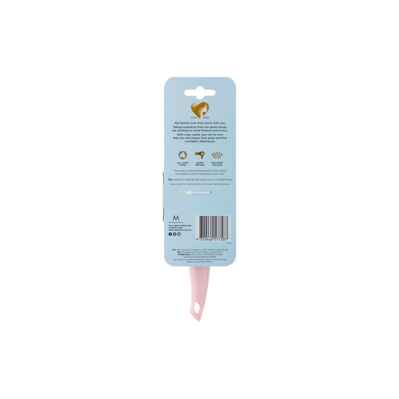 Lady Jayne Nylon Ball Tipped Radial Brush