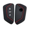 Berfea - Funda de silicona para llavero, compatible con VW