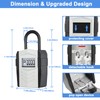 ZHEGE Key Lock Box for Outside, Safe Lock Box for