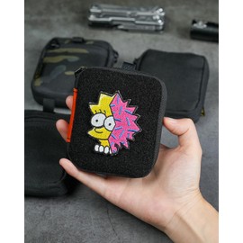 VIPERADE VE34 Mini EDC Pouch Organiser, Small Tool Pouch for Men, EDC Pocket Organiser Small Zip Pouch, Mini Coin Purse, YKK Zipper Pouch Utility Pouch for Mini Gears