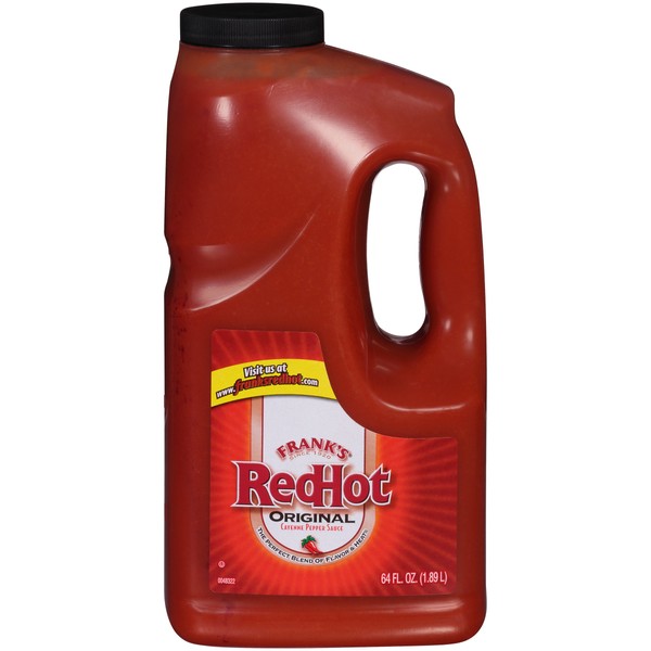 Frank's RedHot Original Hot Sauce (Keto Friendly), 64 fl oz