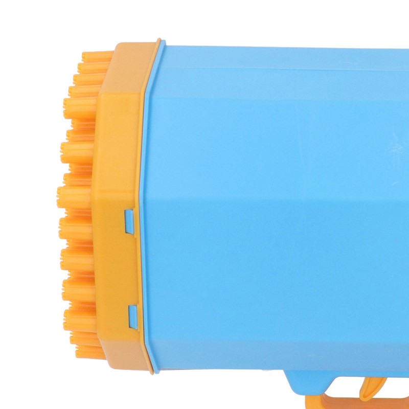Bubble Blower Blue 69 Holes Unique Appearance Portable Stable Highly