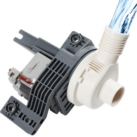 Smtime W10581874 WPW10581874 Washer Drain Pump Compatible with Whirlpool Maytag Kenmore Washing Machine Drain Pump 7MM MVW WTW 7MW Replacement Part AP5949627 AP6023189 3449735 PS10056668 EAP10056668