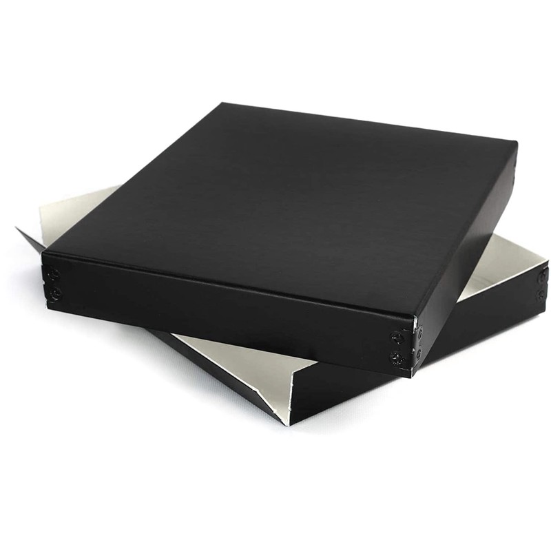 Lineco Museum Archival Storage Box, 17.75x22.75x3 in. Drop Front Design.