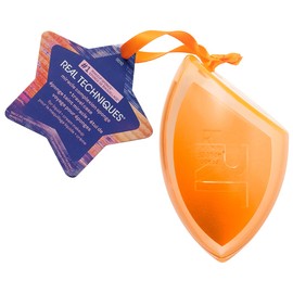 Real Techniques Limited Edition Miracle Complexion Sponge & Sponge Case Ornament for a Natural Streak Free Foundation Travel Size Stocking Filler