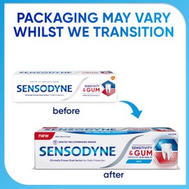 Sensodyne Sensitivity & Gum Fluoride Toothpaste, 75ml