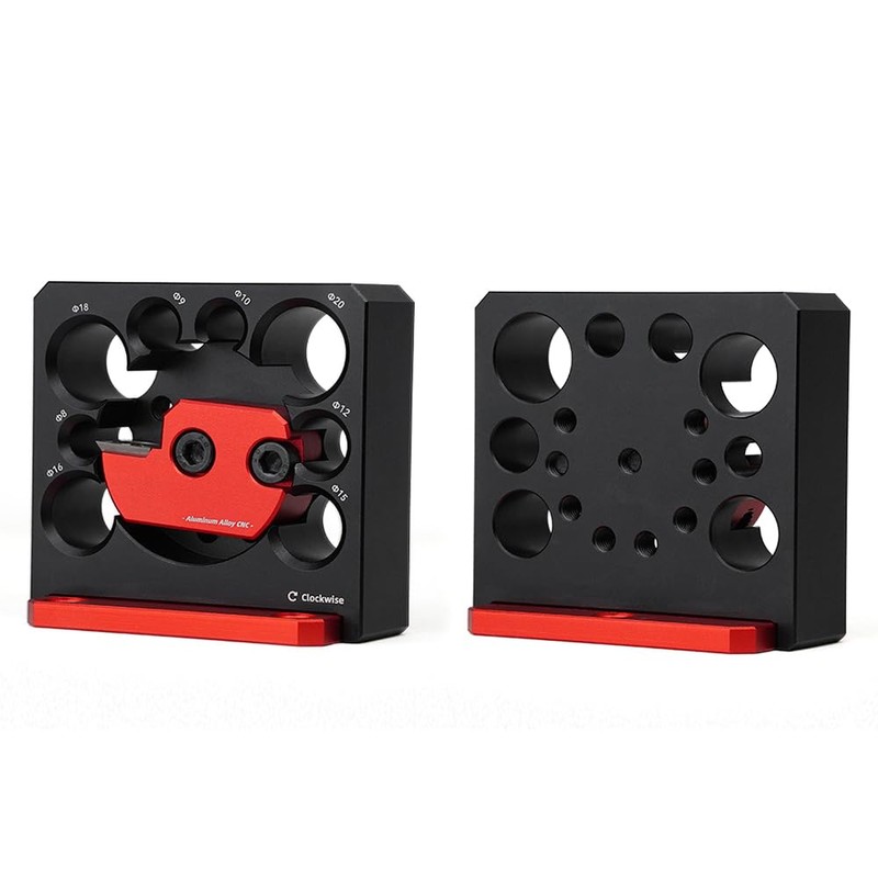 KETIPED Adjustable Drill Milling Dowel Round Rod Auxiliary Tool with