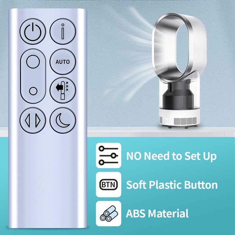 GOUYESHO New Replacement Remote Control for Dyson Fan TP04 TP06