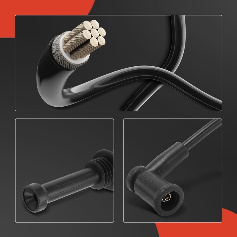 A-Premium 1 Ignition Coils with 4 Wire and 4 Iridium