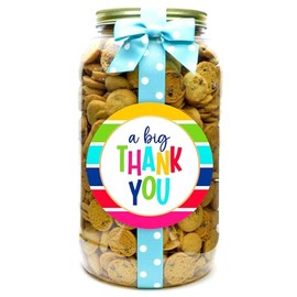 Nam's Bits Chocolate Chip Cookies - Thank You Gallon Jar - HSTY