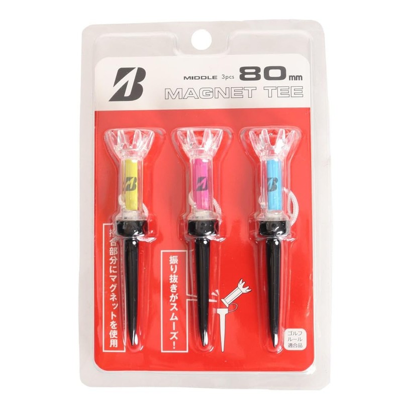 Bridgestone Golf Magnetic Tee 3.1 inches (80 mm) GAGMGTM 2023