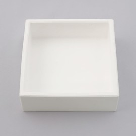 As One 1-8784-02 Alumina 95 Crucible (Square), 7.8 fl oz (220 ml)