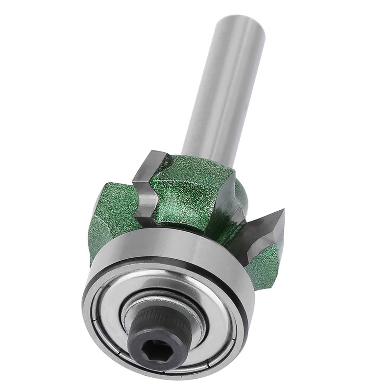 Woodworking Milling Cutter 4 Teeth Trimming Cutter Edge Trimmer Router