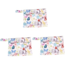 ULTECHNOVO 3 Piezas Bolsa De Toallas Higiénicas Bolsa De Almacenamiento De Toallas Sanitarias Bolsa De Toallas Sanitarias Organizador De Toallas Sanitarias Alta Capacidad Pañal Bebé