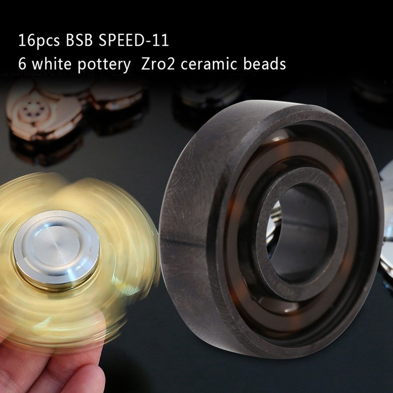 16pcs Set Inline Roller Skate High Speed 608 Bearings Single