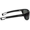 Hobie Men's Cruz-R-A010108 Polarized Oval Sunglasses, Satin Black, 64 mm