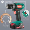 Cordless Drill Driver and Impact Driver 20V, HYCHIKA Drill Combo