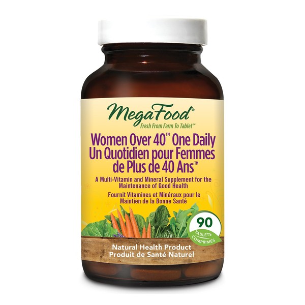 Mega Food Women Over 40 One Daily 90 Tablets