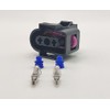 1J0973202 2 PIN PLUG CONNECTOR 1J0 973 202 FOR VW