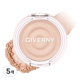 Giverny Dewy Voluming Highlighter 3g, 01 Ceramic Champagne, 5 pcs / 지베르니 듀이 볼류밍 하이라이터 3g, 01 세라믹 샴페인, 5개