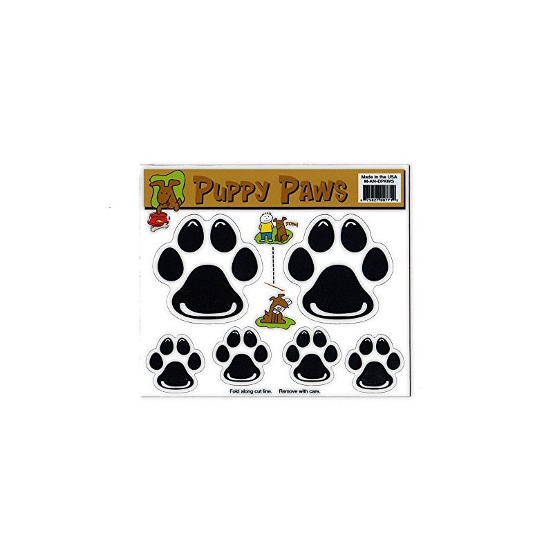 Magnet Variety Pack (6 Magnets) - Dog Paws (Puppy) -